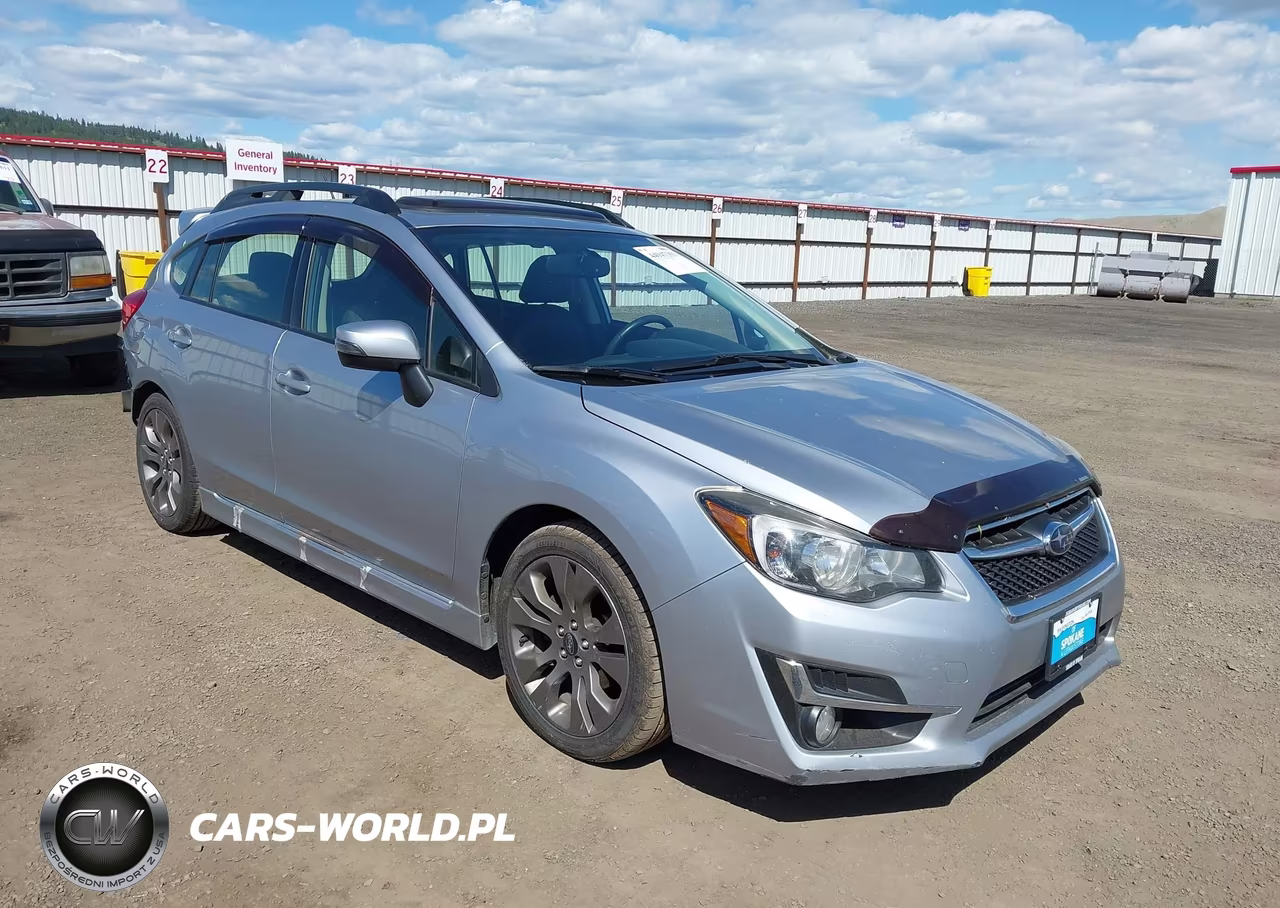2015 Subaru Impreza 2.0I Sport Limited