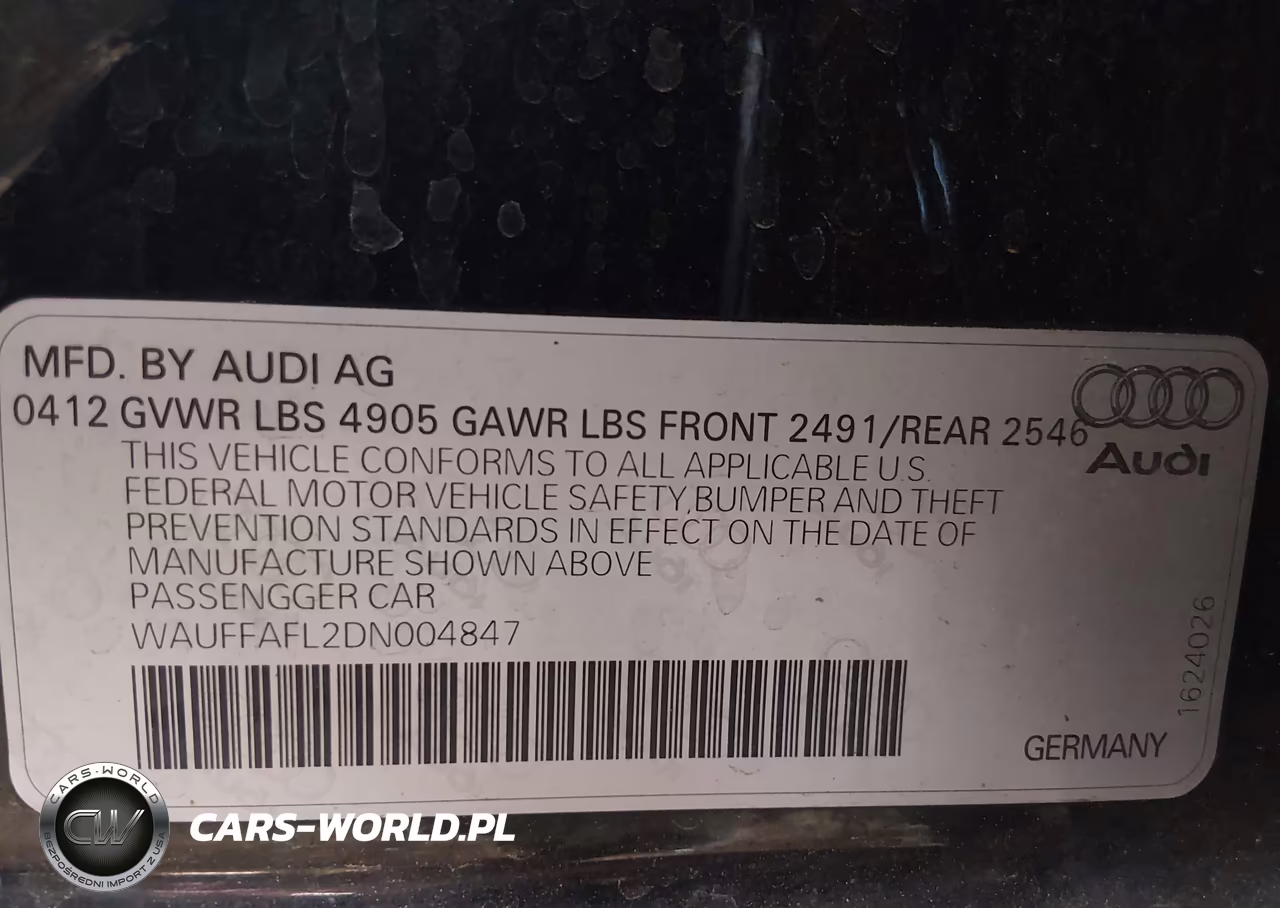2013 Audi A4 2.0T Premium VIN:WAUFFAFL2DN004847 - 9