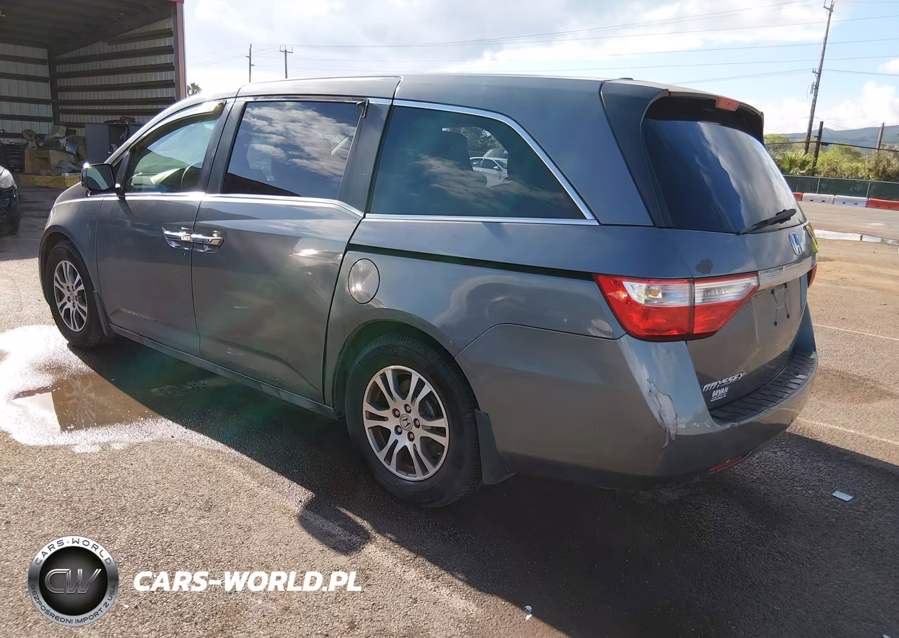 2012 Honda Odyssey Ex-L VIN:5FNRL5H6XCB063133 - 3