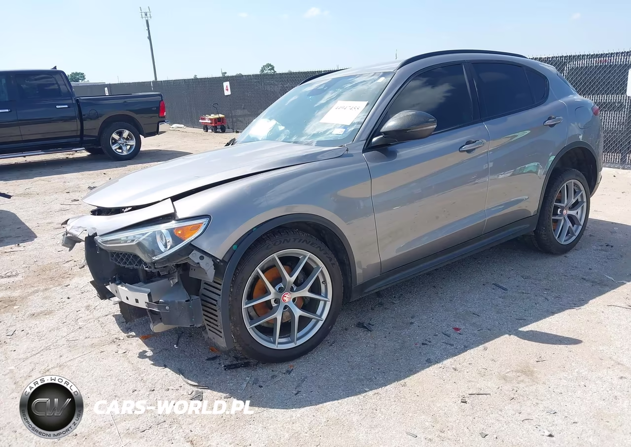 2018 Alfa Romeo Stelvio Ti Sport Awd VIN:ZASFAKNN1J7B63005 - 2