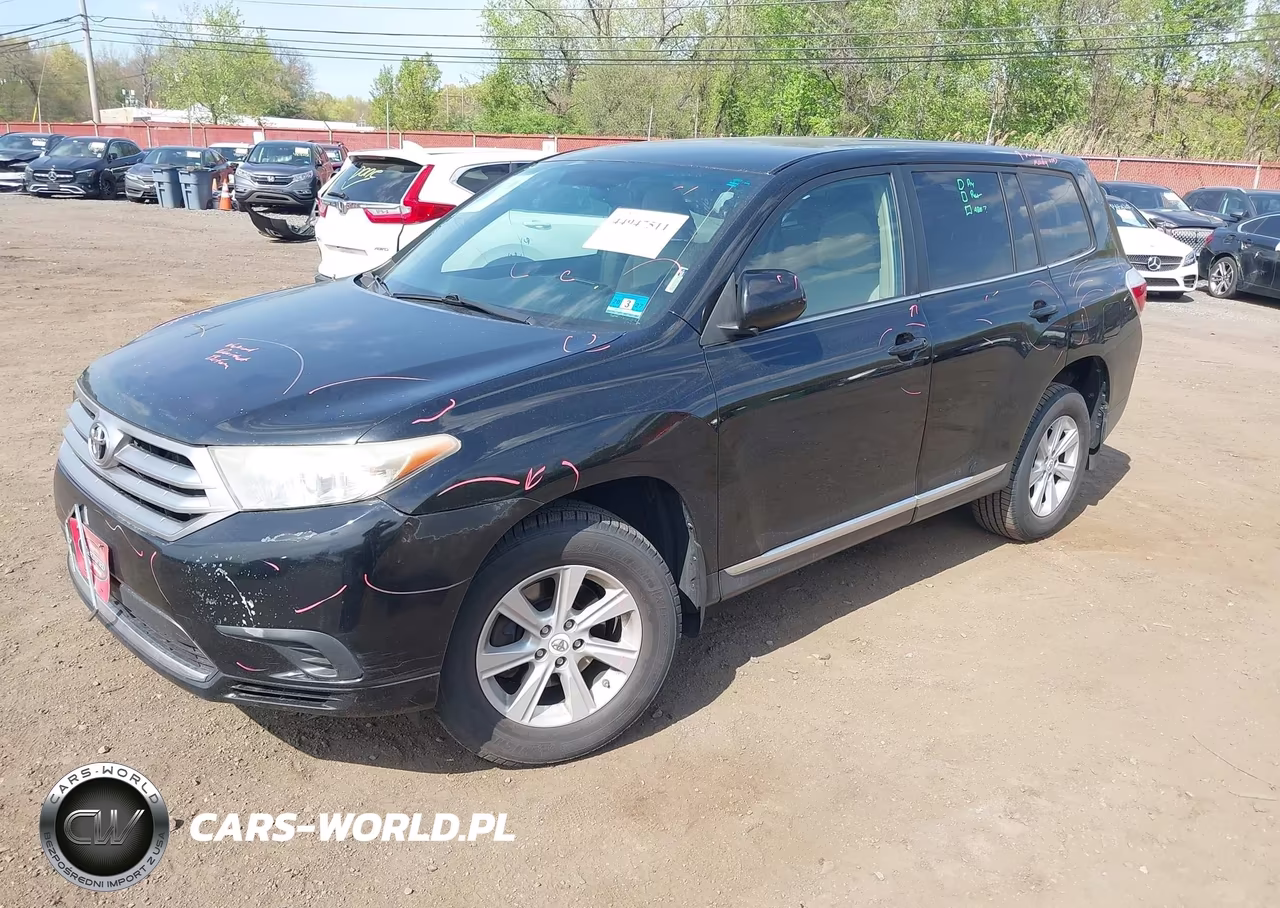 2012 Toyota Highlander Base V6 VIN:5TDBK3EH5CS139979 - 2