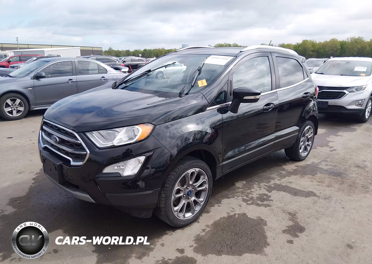 2019 Ford Ecosport Titanium VIN:MAJ6S3KL4KC254377 - 2