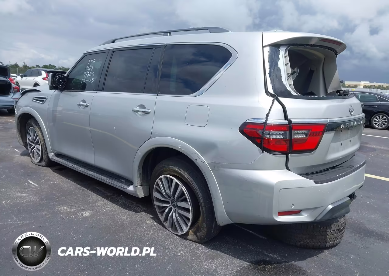 2023 Nissan Armada Sl 2Wd VIN:JN8AY2BC8P9180810 - 3