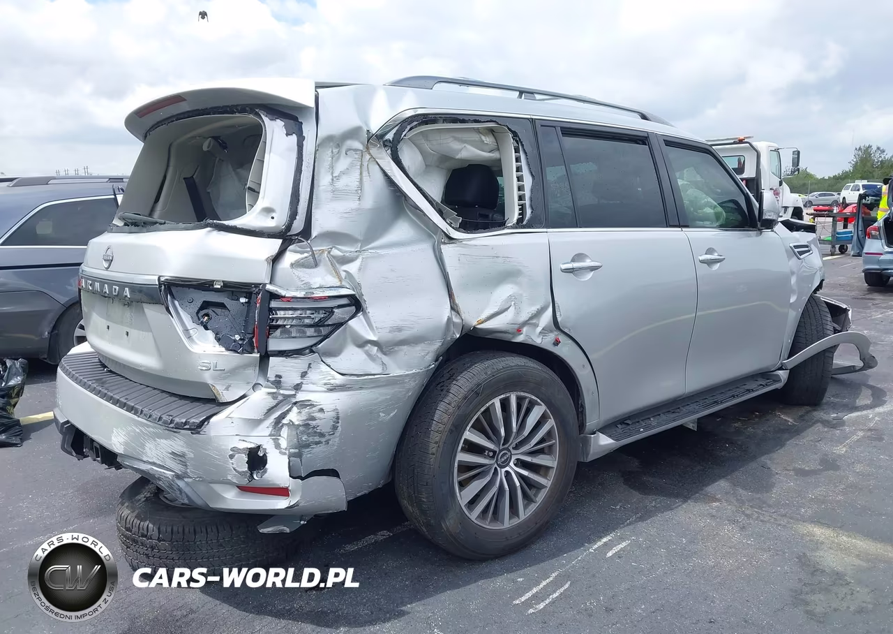 2023 Nissan Armada Sl 2Wd VIN:JN8AY2BC8P9180810 - 4
