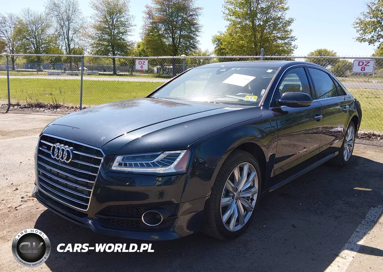 2017 Audi A8 L 3.0T VIN:WAU44AFD4HN011133 - 2