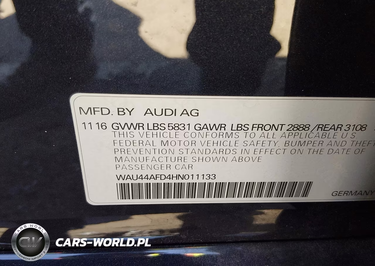 2017 Audi A8 L 3.0T VIN:WAU44AFD4HN011133 - 9