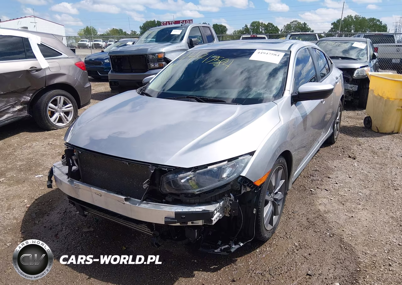 2021 Honda Civic Ex VIN:19XFC1F37ME201674 - 2