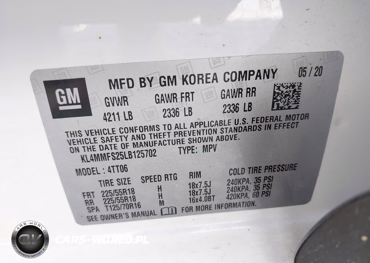 2020 Buick Encore Gx Fwd Essence VIN:KL4MMFS25LB125702 - 9