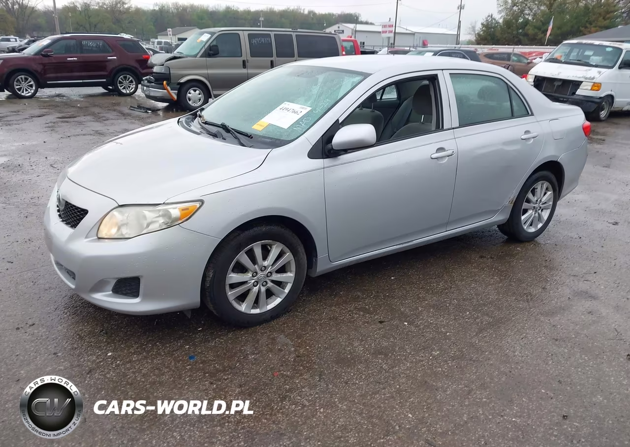 2010 Toyota Corolla Le VIN:1NXBU4EE7AZ180043 - 2