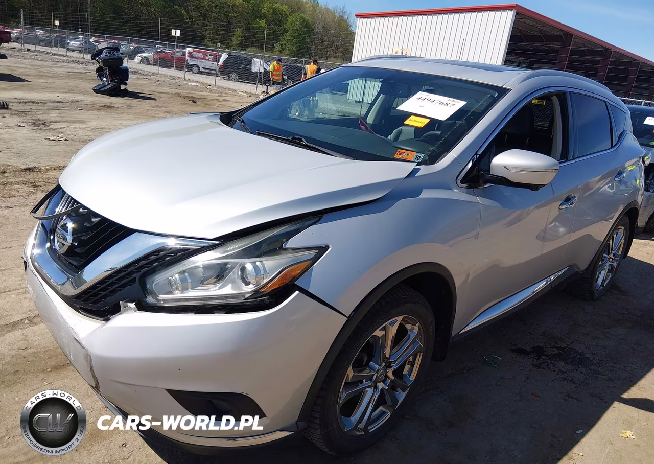 2015 Nissan Murano Platinum VIN:5N1AZ2MH9FN276125 - 2