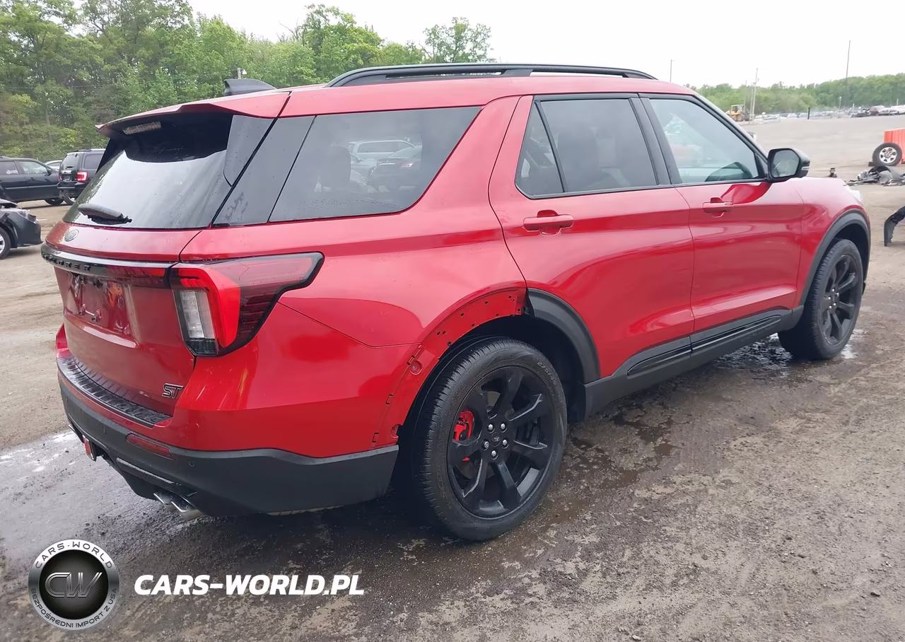 2025 Ford Explorer St VIN:1FMWK8GC6SGB99631 - 4