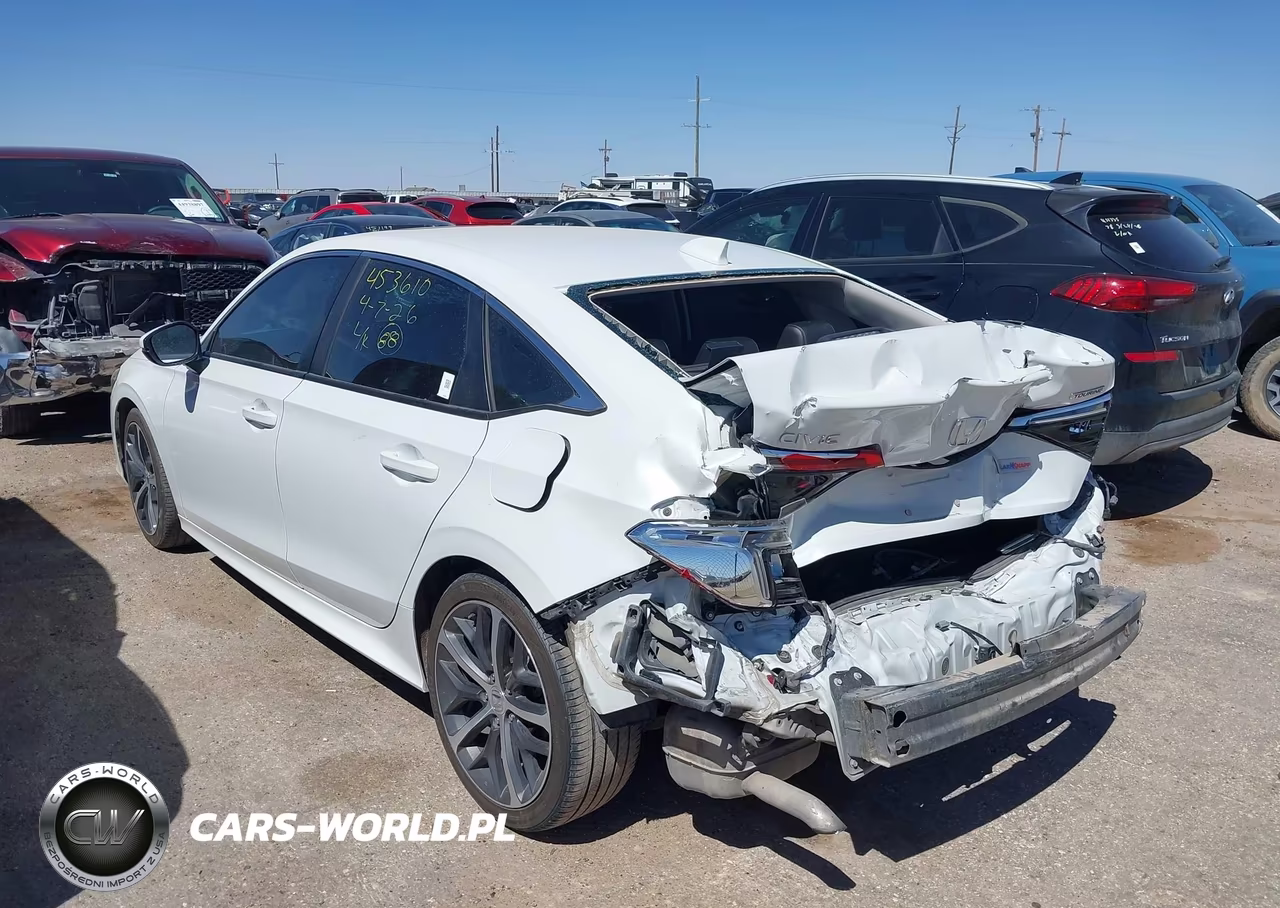 2022 Honda Civic Touring VIN:2HGFE1F96NH301948 - 3