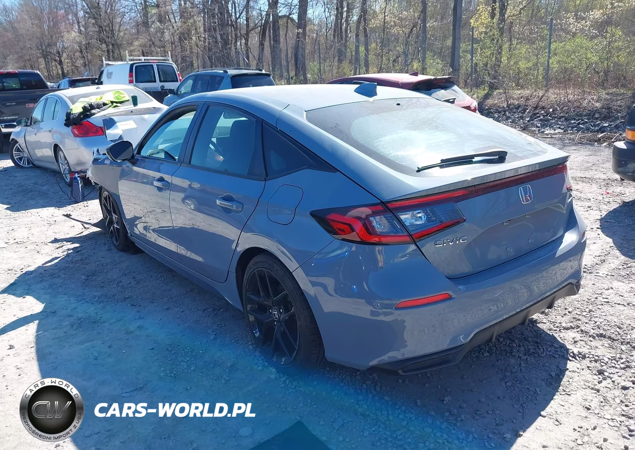 2024 Honda Civic Sport VIN:19XFL2H87RE041799 - 3