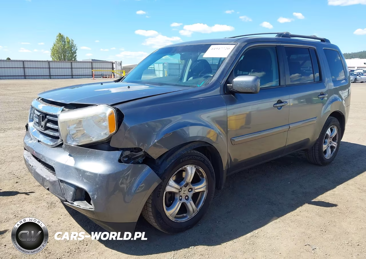 2013 Honda Pilot Ex-L VIN:5FNYF4H59DB043011 - 2