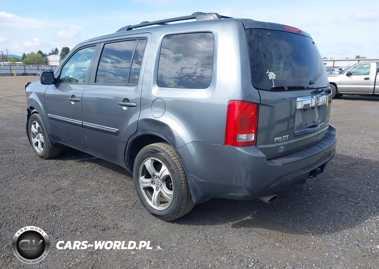 2013 Honda Pilot Ex-L VIN:5FNYF4H59DB043011 - 3