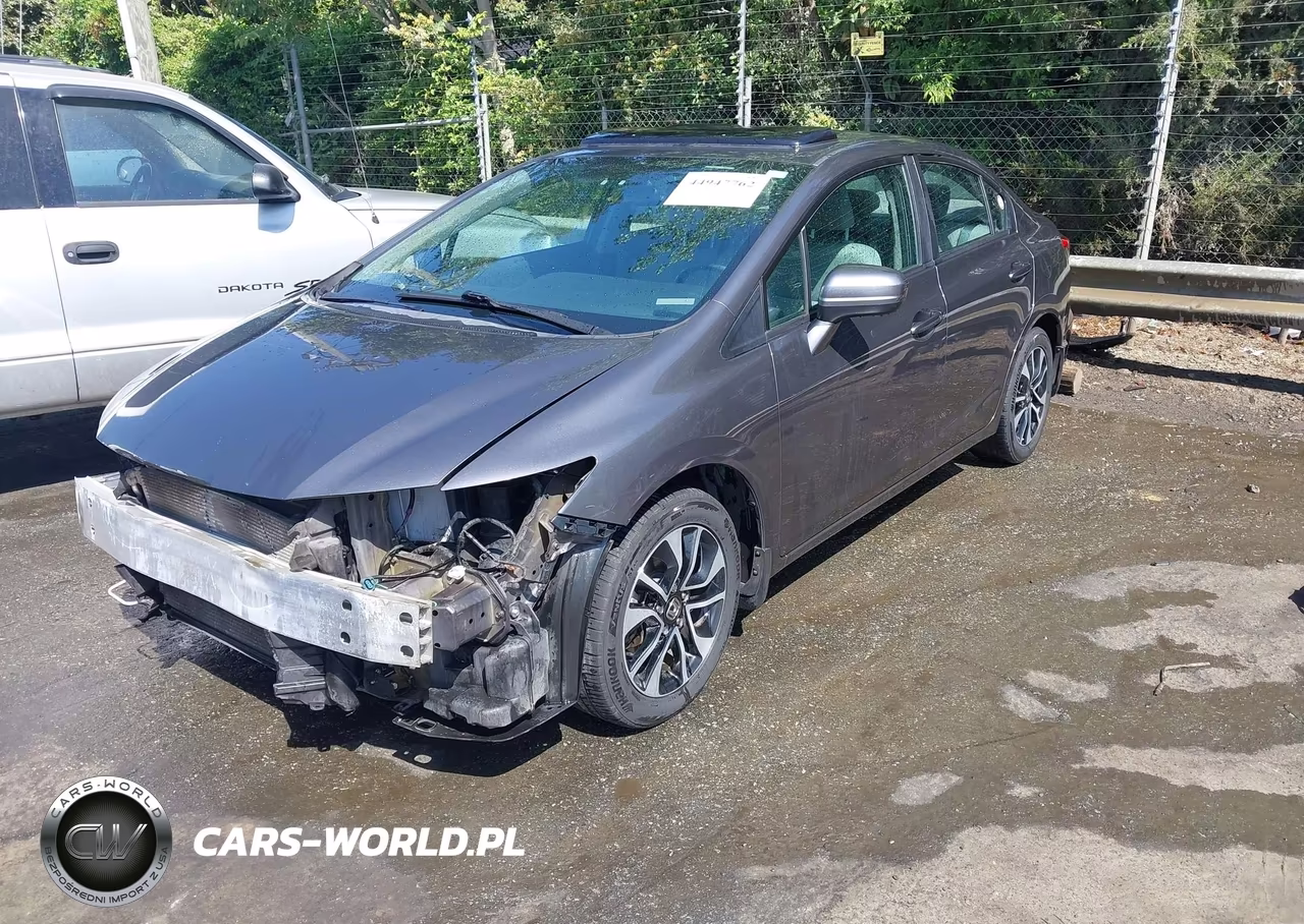 2015 Honda Civic Ex VIN:2HGFB2F85FH560048 - 2