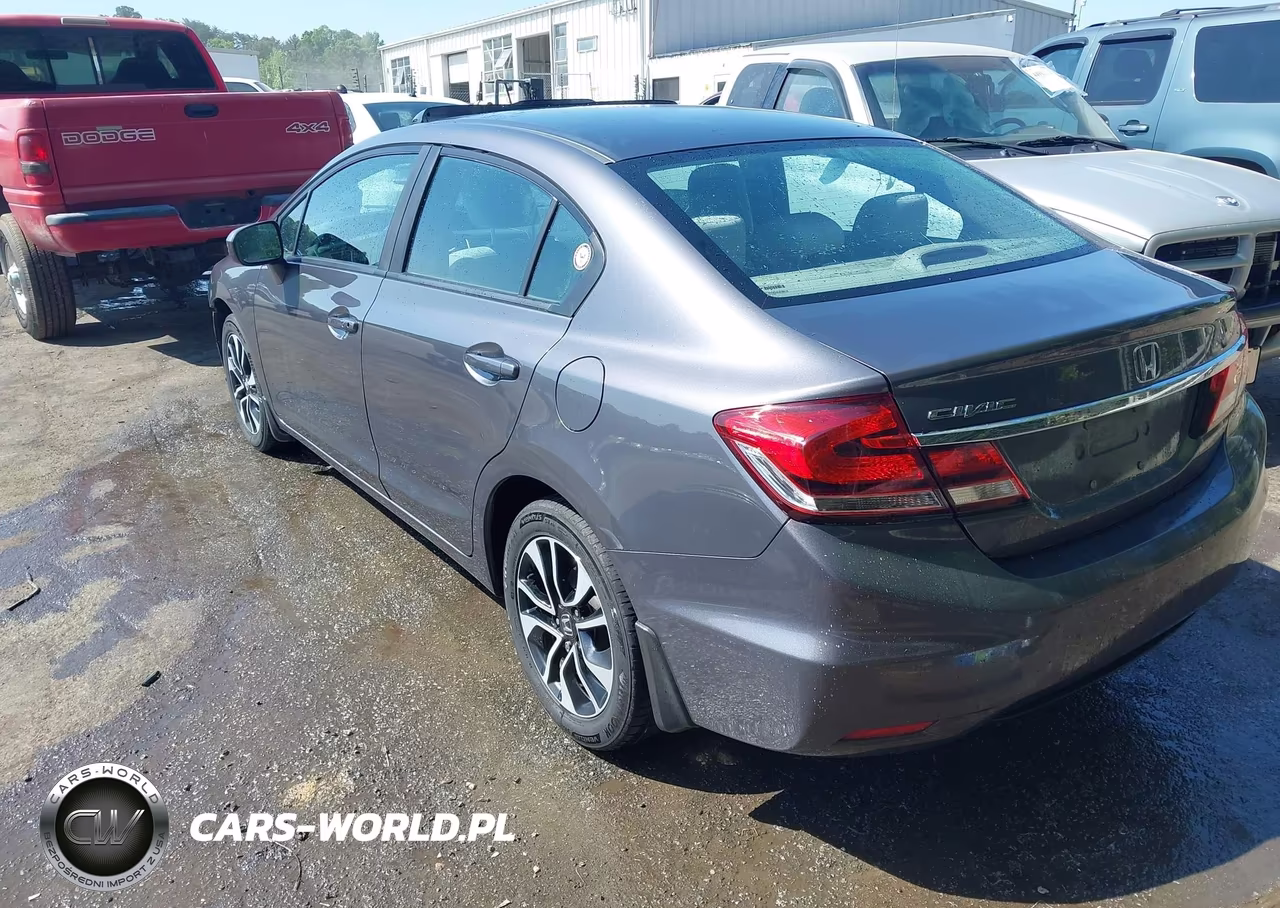 2015 Honda Civic Ex VIN:2HGFB2F85FH560048 - 3