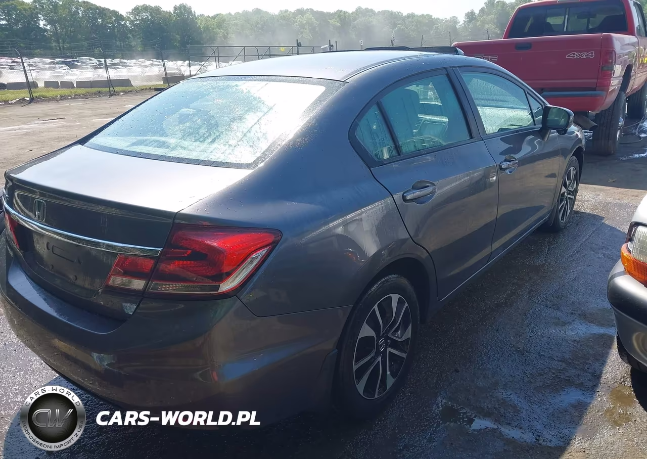 2015 Honda Civic Ex VIN:2HGFB2F85FH560048 - 4