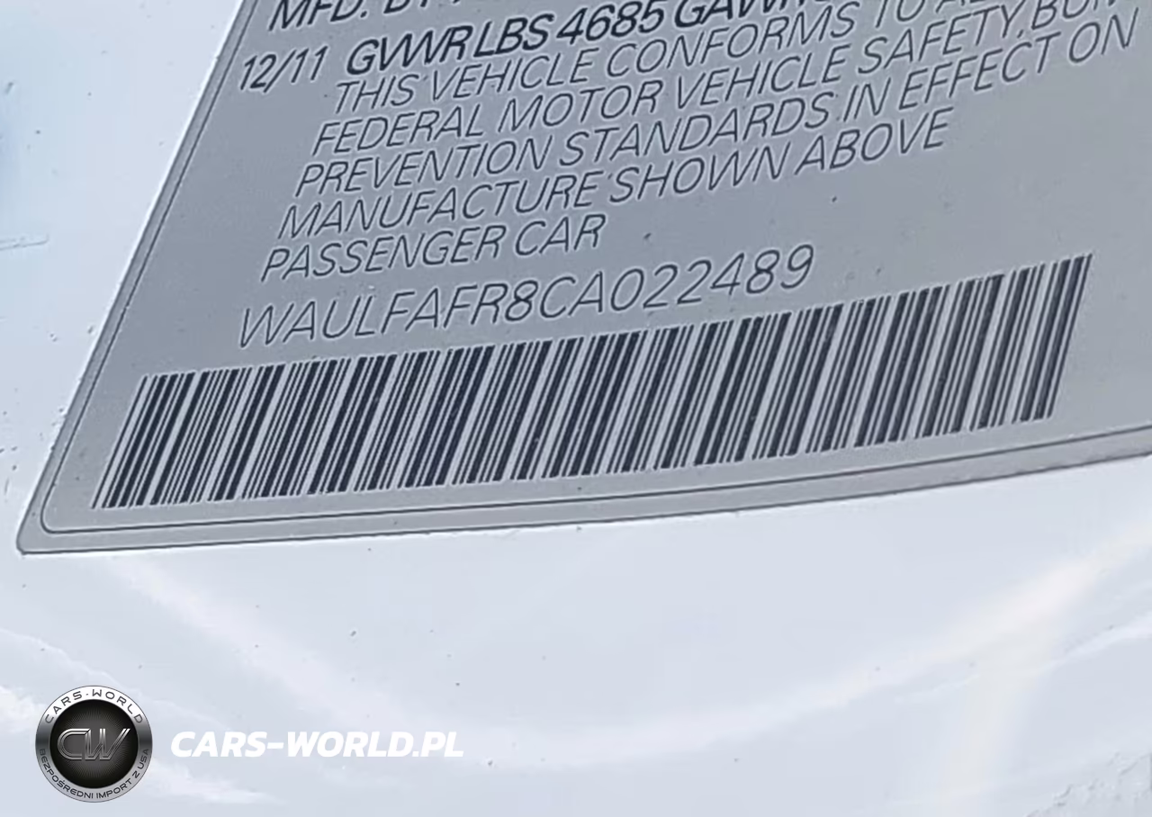 2012 Audi A5 2.0T Premium VIN:WAULFAFR8CA022489 - 9