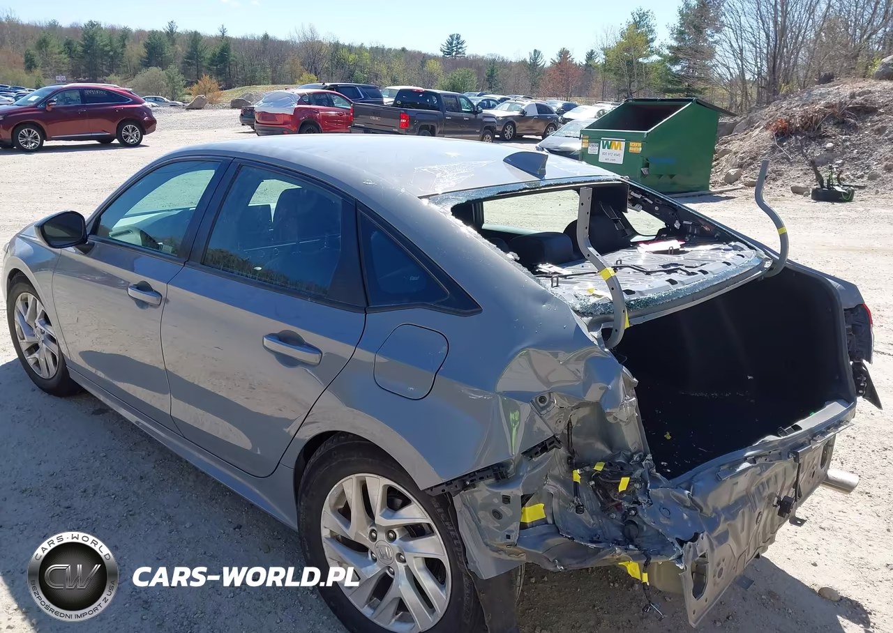 2025 Honda Civic Sport VIN:2HGFE2F51SH583883 - 3