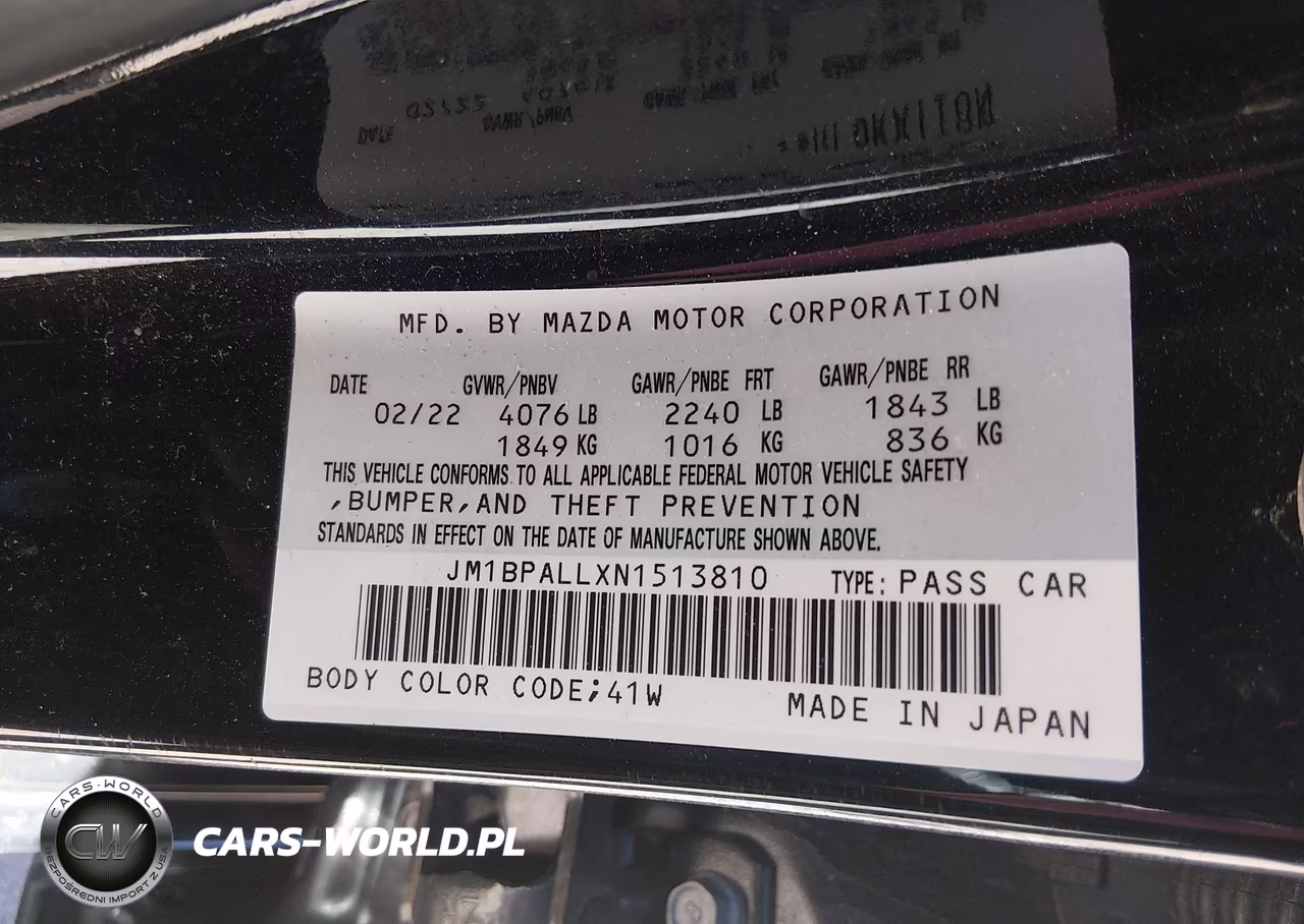 2022 Mazda Mazda3 Preferred VIN:JM1BPALLXN1513810 - 9