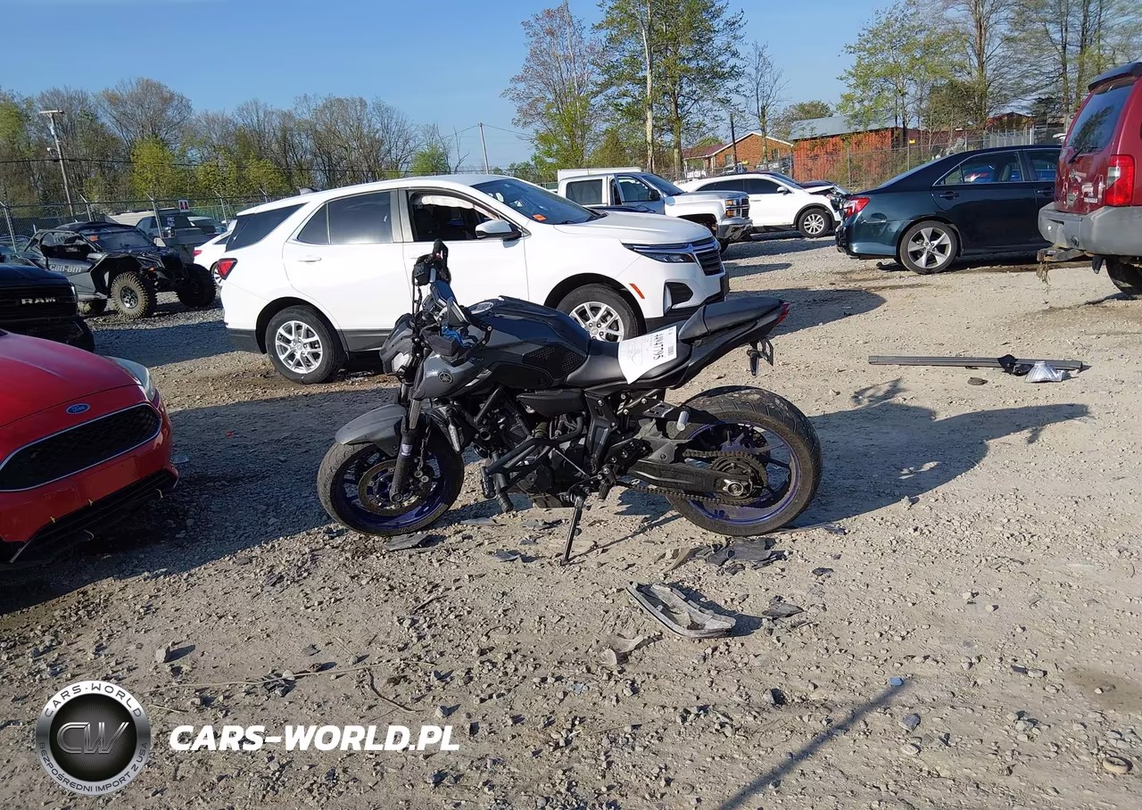 2022 Yamaha Mt07 VIN:JYARM32E4NA006192 - 13