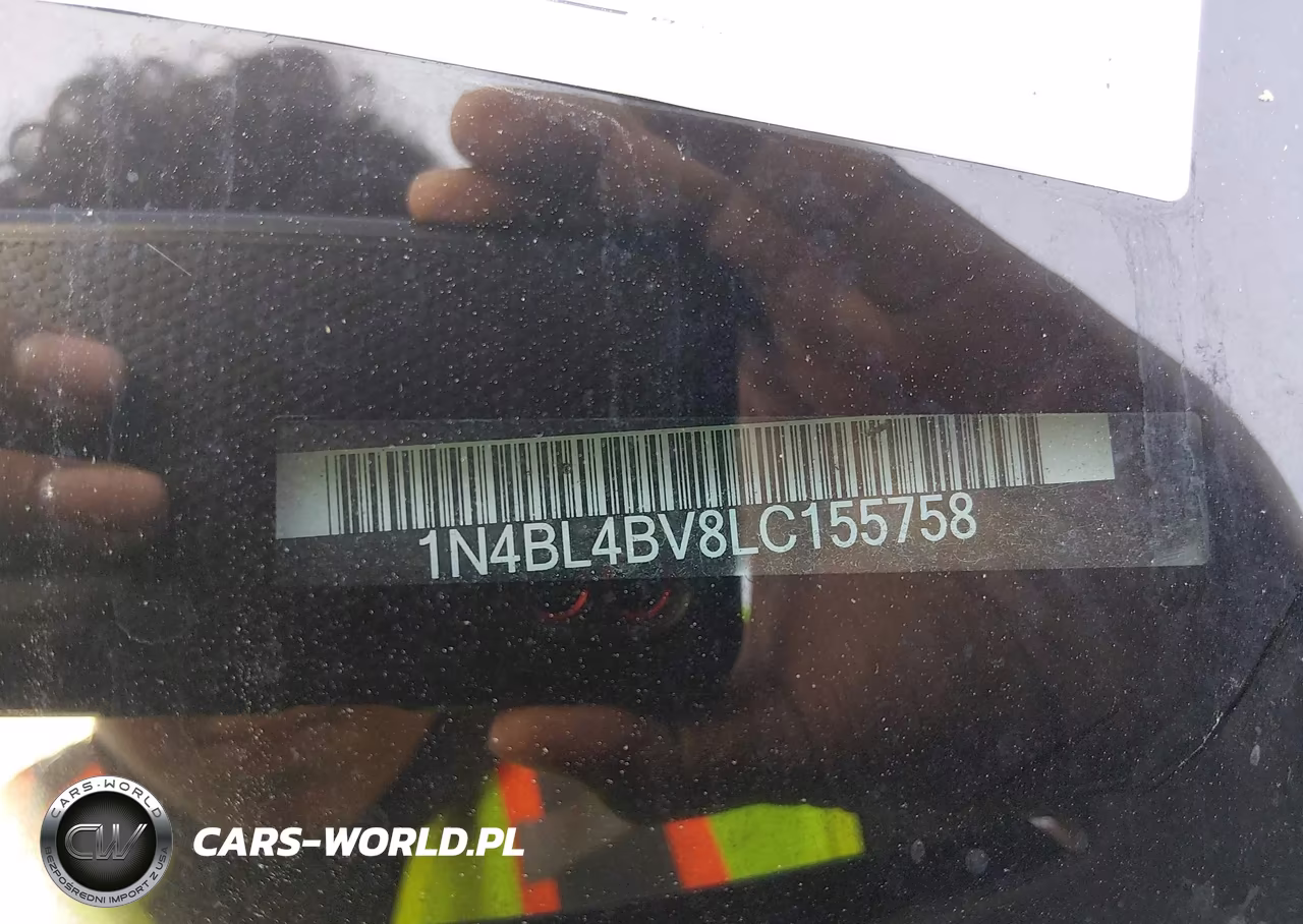 2020 Nissan Altima S Fwd VIN:1N4BL4BV8LC155758 - 9