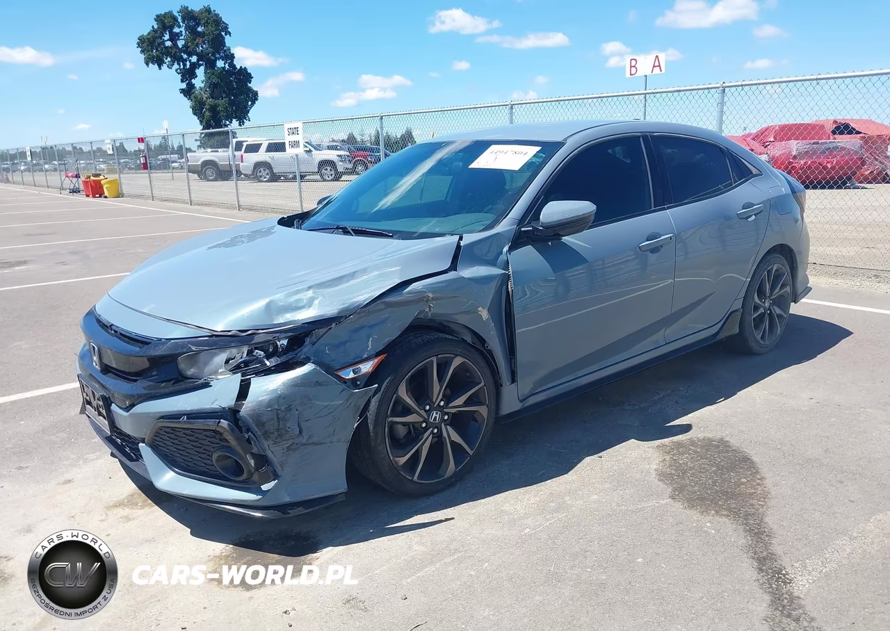 2017 Honda Civic Sport VIN:SHHFK7H40HU426643 - 2