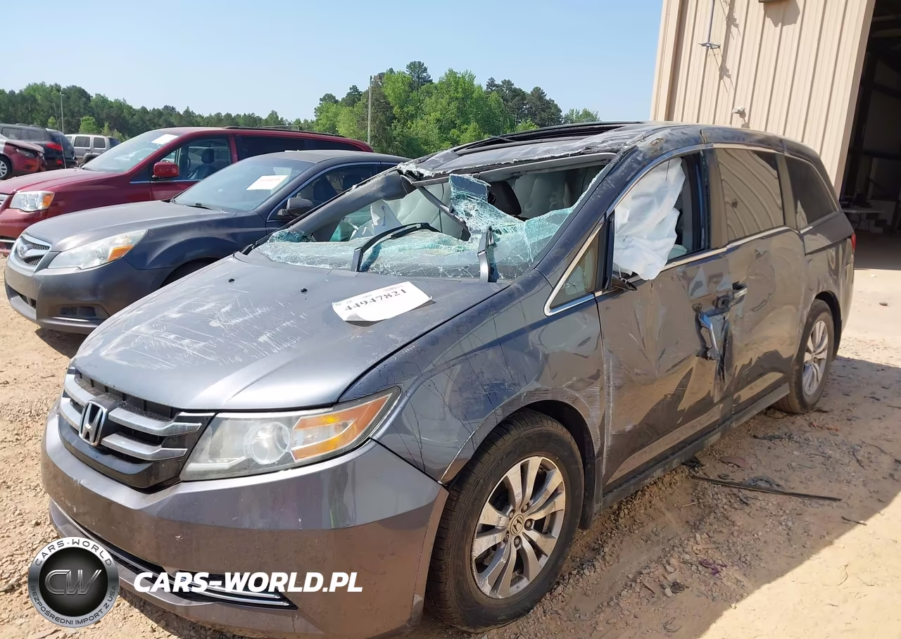 2016 Honda Odyssey Ex-L VIN:5FNRL5H66GB110602 - 2