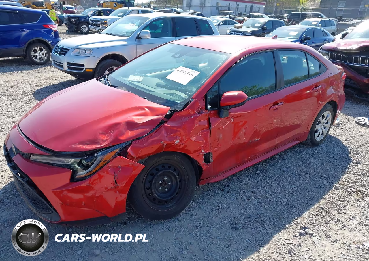 2020 Toyota Corolla Le VIN:5YFEPRAE5LP097108 - 2