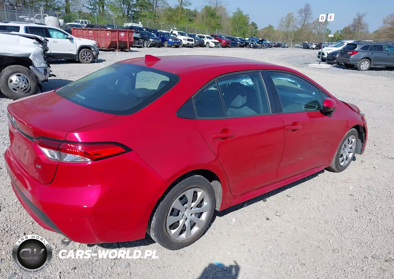 2020 Toyota Corolla Le VIN:5YFEPRAE5LP097108 - 4