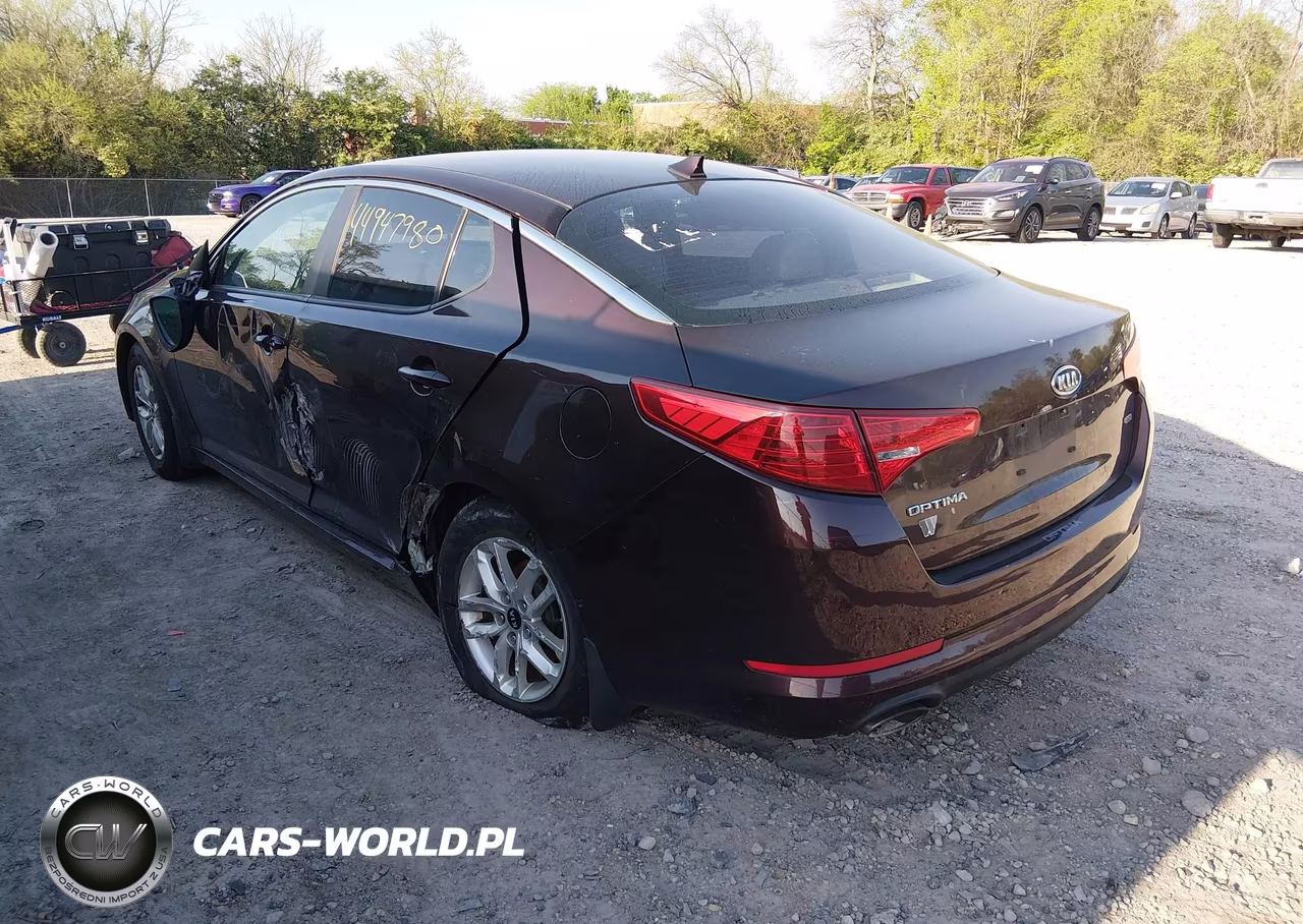 2011 Kia Optima Lx VIN:KNAGM4A72B5127485 - 3