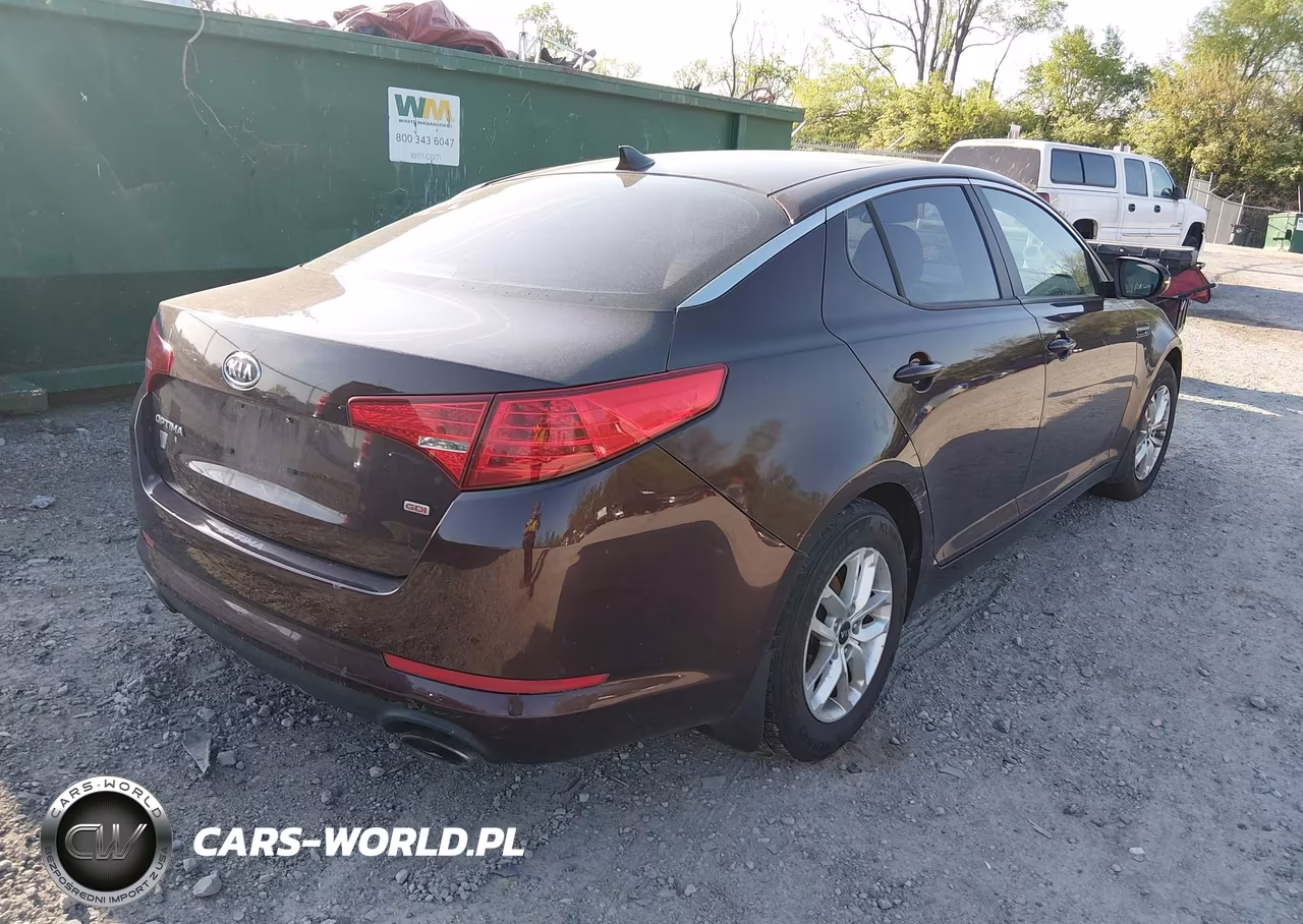 2011 Kia Optima Lx VIN:KNAGM4A72B5127485 - 4