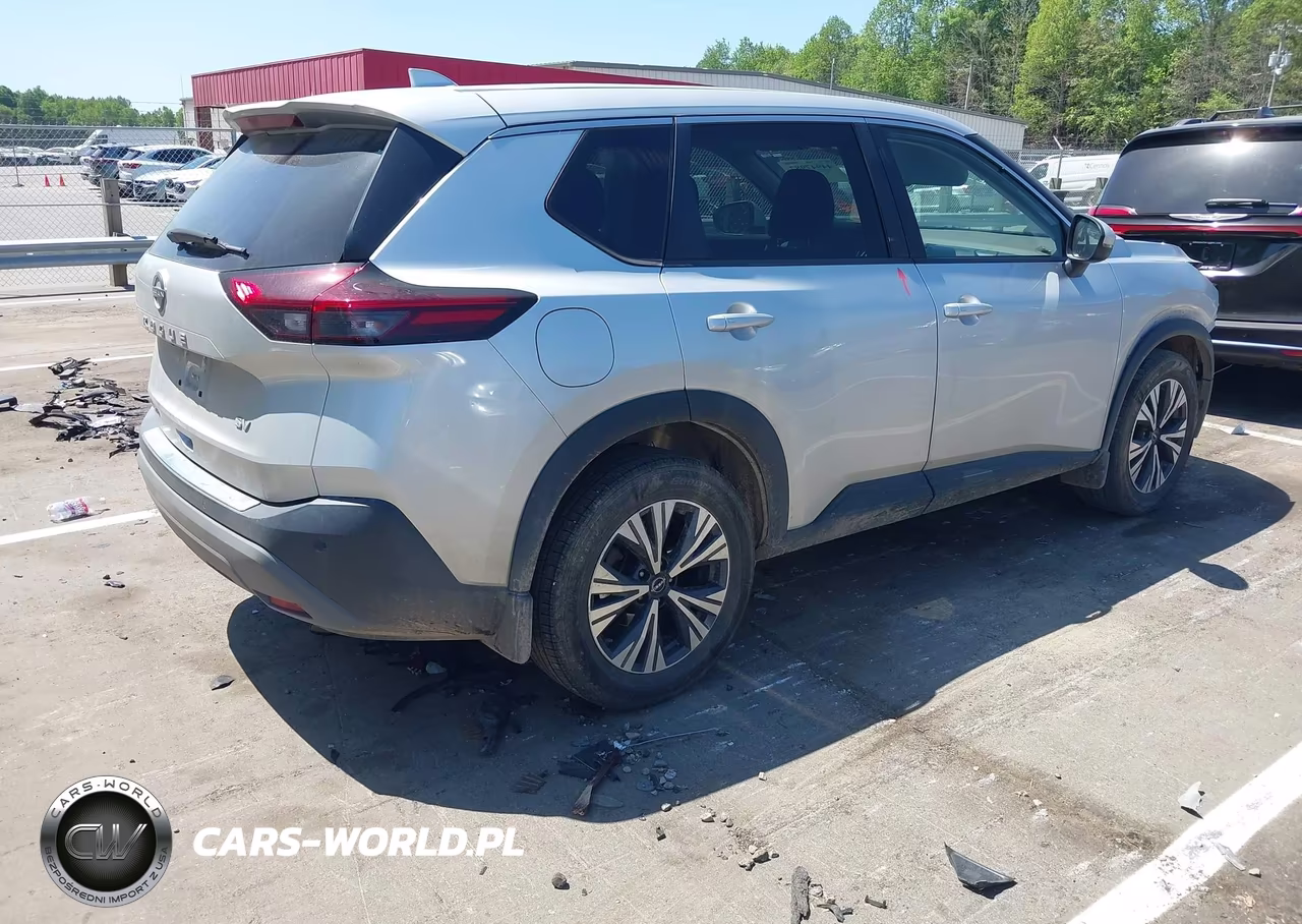 2022 Nissan Rogue Sv Fwd VIN:5N1BT3BA8NC676947 - 4