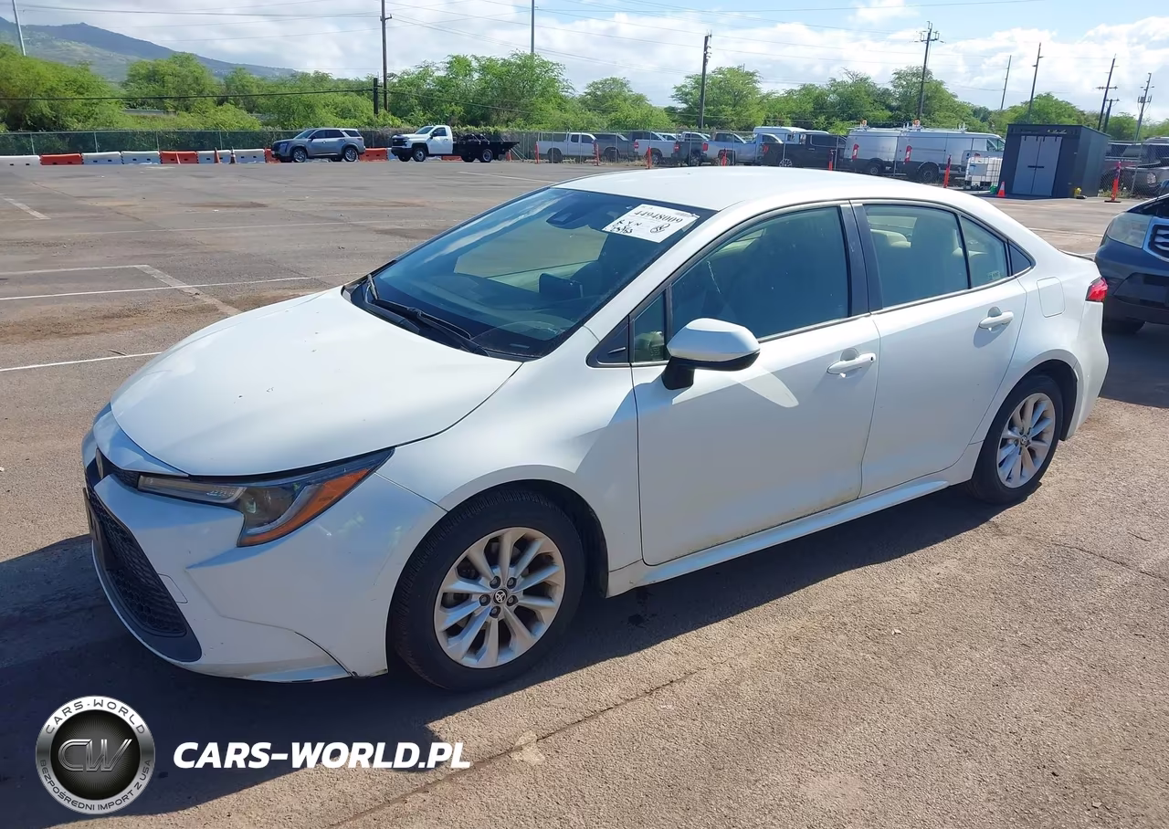 2020 Toyota Corolla Le VIN:JTDVPRAE4LJ094107 - 2