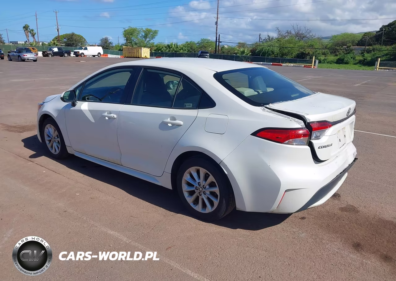 2020 Toyota Corolla Le VIN:JTDVPRAE4LJ094107 - 3