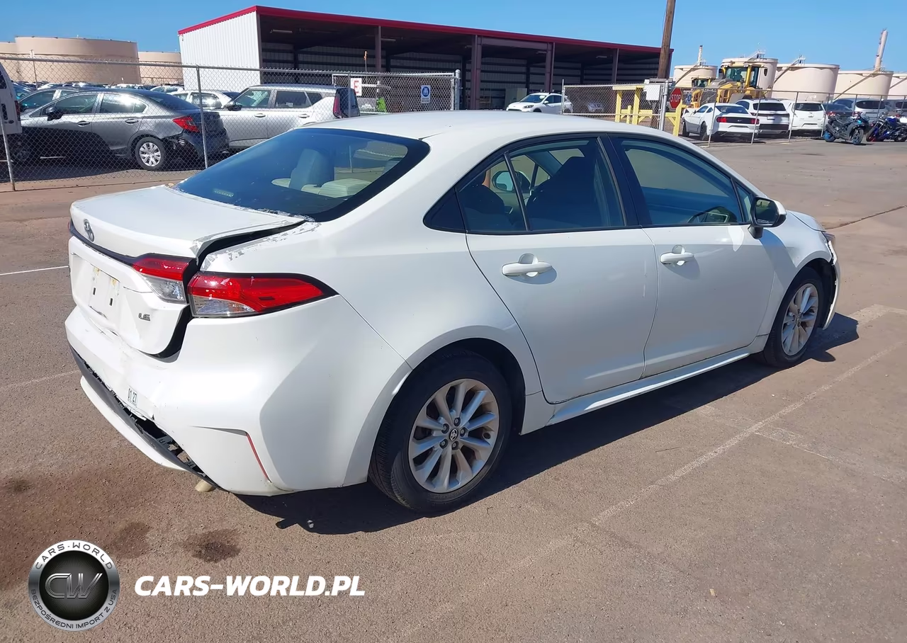 2020 Toyota Corolla Le VIN:JTDVPRAE4LJ094107 - 4