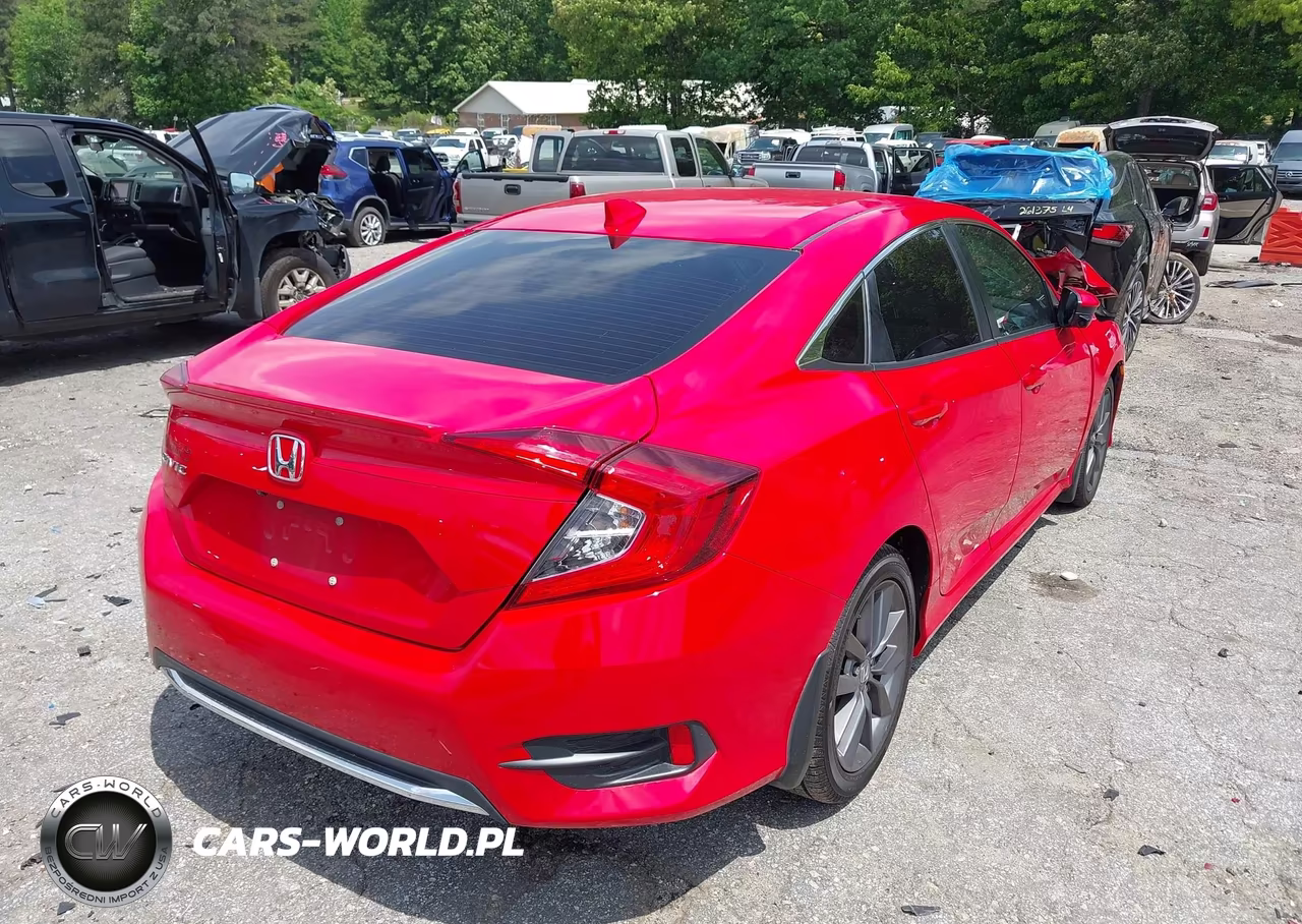 2021 Honda Civic Ex-L VIN:2HGFC1F77MH706297 - 4