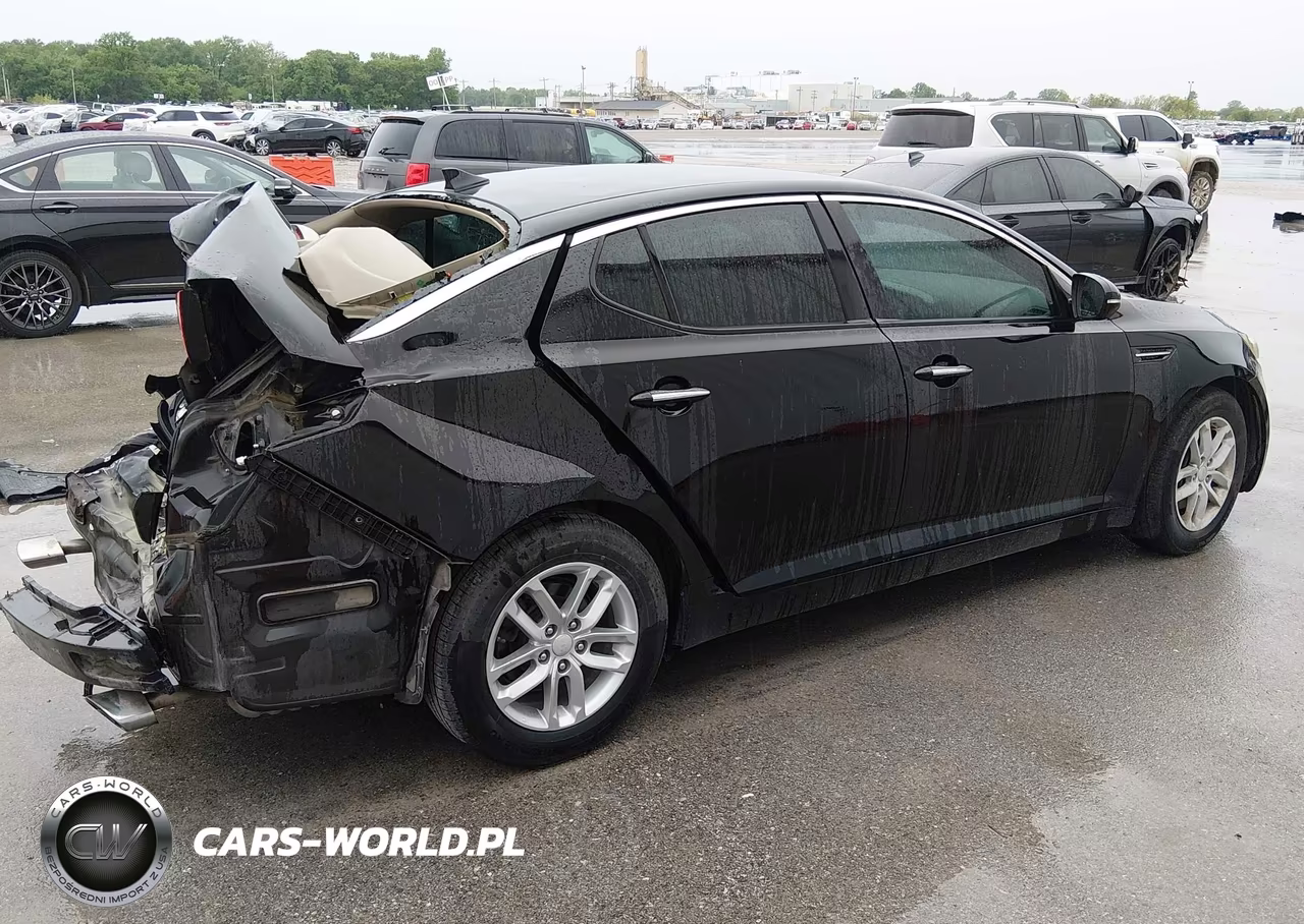 2013 Kia Optima Lx VIN:KNAGM4A77D5301179 - 4