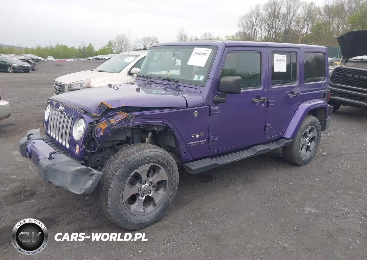 2017 Jeep Wrangler Unlimited Sahara 4X4 VIN:1C4BJWEG3HL694093 - 2