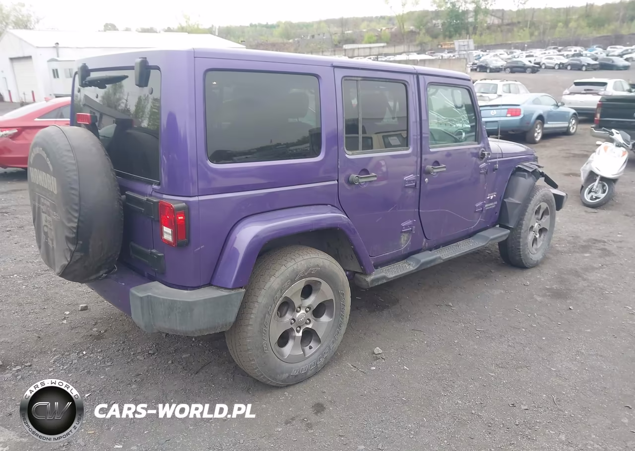 2017 Jeep Wrangler Unlimited Sahara 4X4 VIN:1C4BJWEG3HL694093 - 4