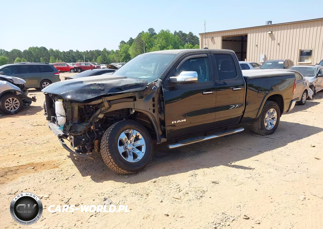 2020 Ram 1500 Laramie 4X4 6'4 Box VIN:1C6SRFDT3LN281070 - 2