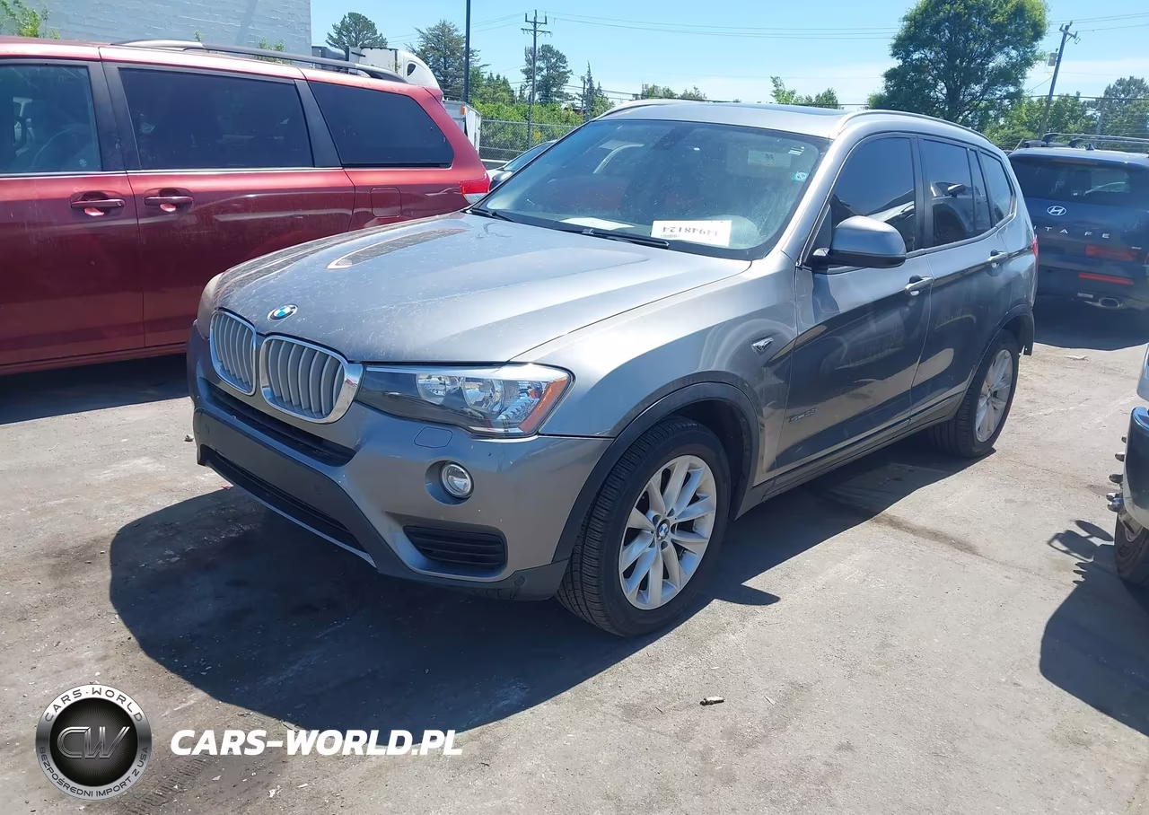 2017 BMW X3 Sdrive28I VIN:5UXWZ7C34H0V91443 - 2