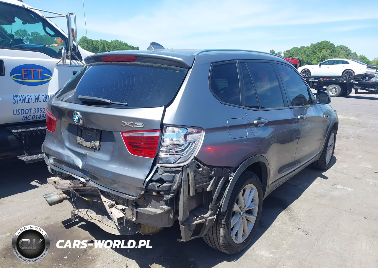 2017 BMW X3 Sdrive28I VIN:5UXWZ7C34H0V91443 - 4