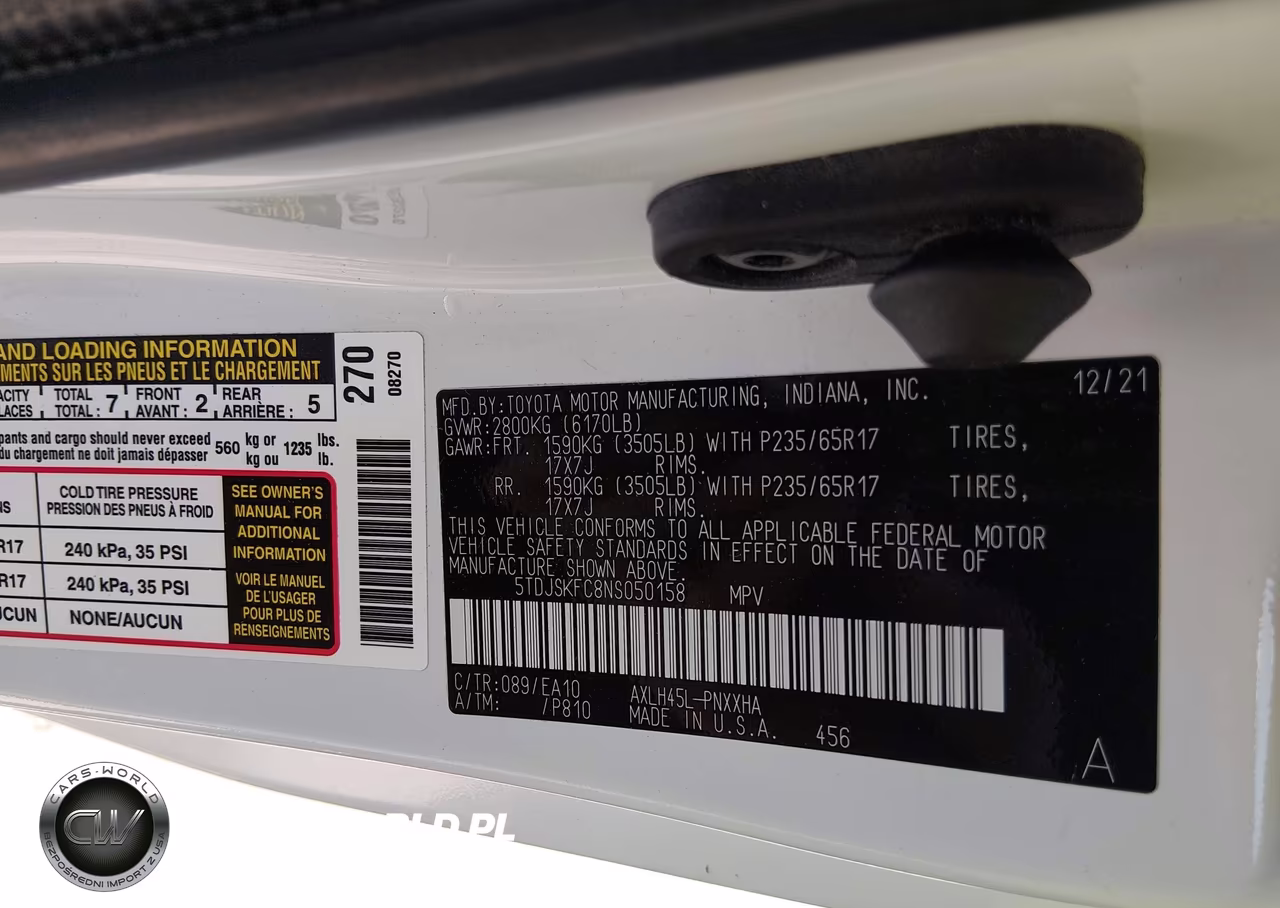 2022 Toyota Sienna Xle VIN:5TDJSKFC8NS050158 - 9
