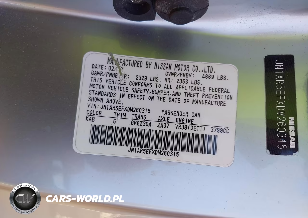 2013 Nissan Gt-R Black Edition VIN:JN1AR5EFXDM260315 - 9