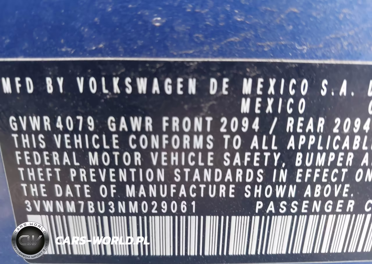 2022 Volkswagen Jetta 1.5T S VIN:3VWNM7BU3NM029061 - 9