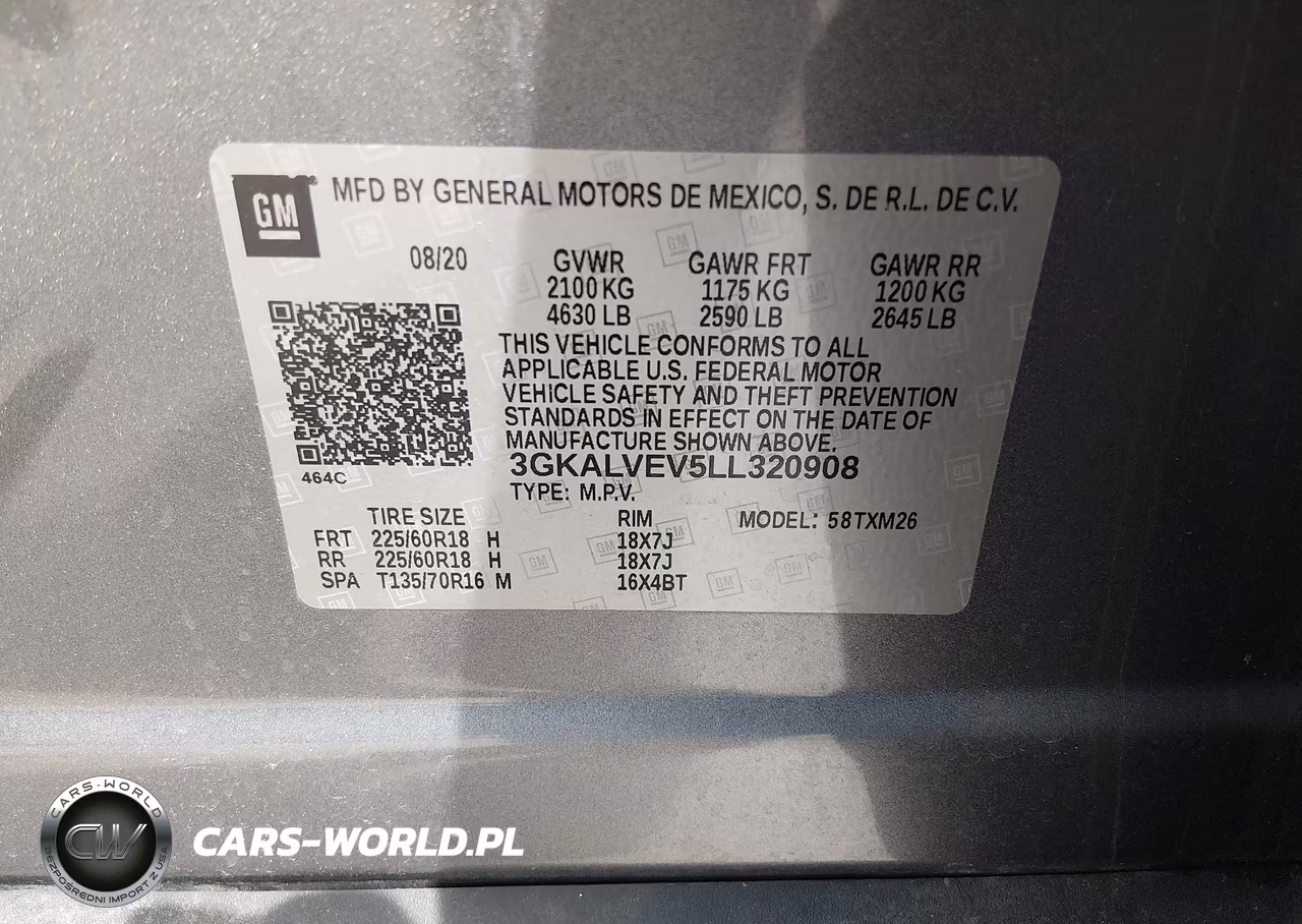 2020 GMC Terrain Awd Slt VIN:3GKALVEV5LL320908 - 9