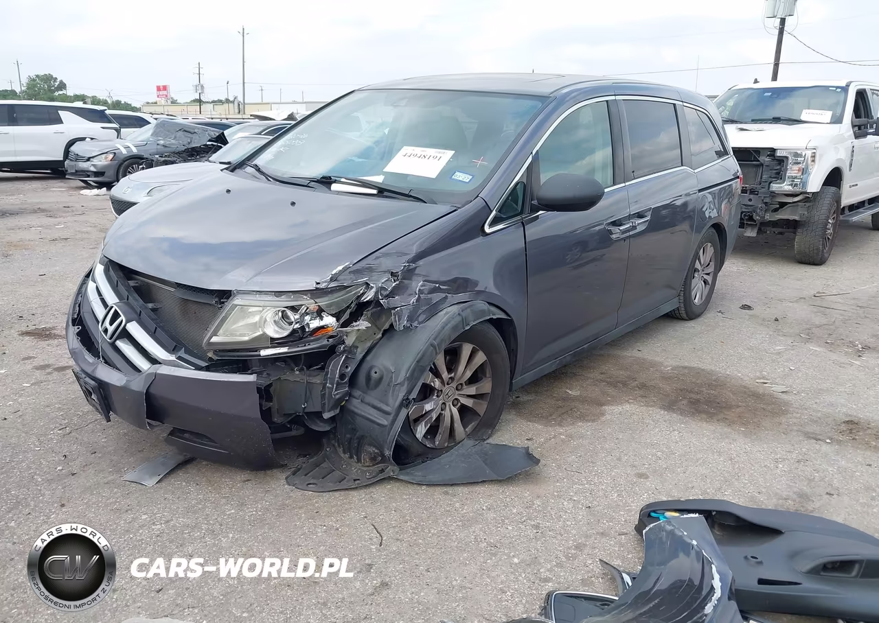 2015 Honda Odyssey Ex-L VIN:5FNRL5H65FB089949 - 2