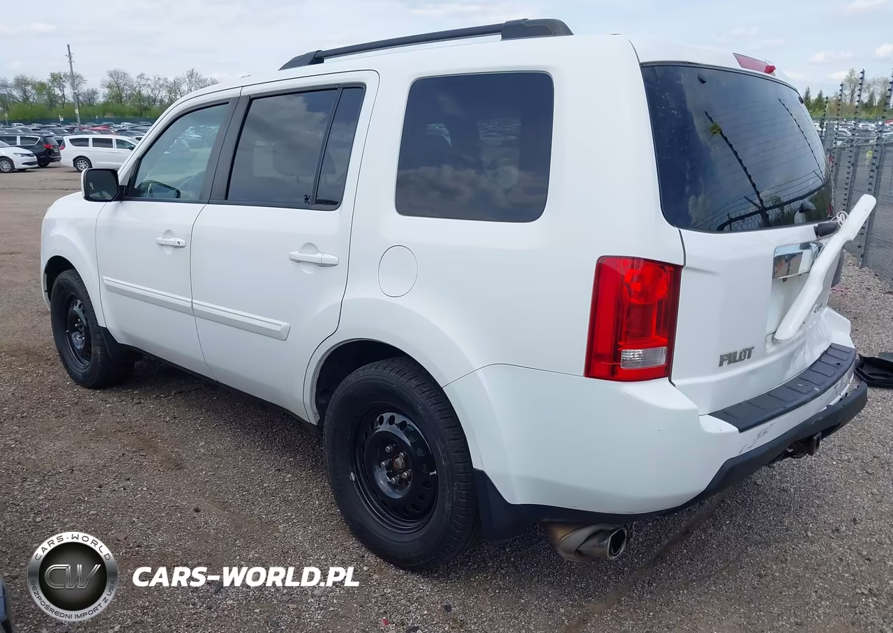 2011 Honda Pilot Ex-L VIN:5FNYF4H56BB059406 - 3